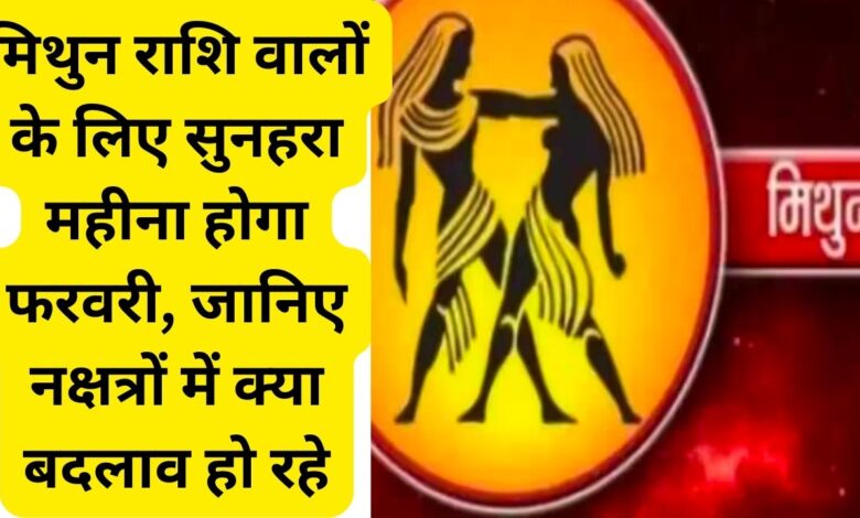 monthly horoscope february 2024 mithun rashi rashifal february 2024 in hindi