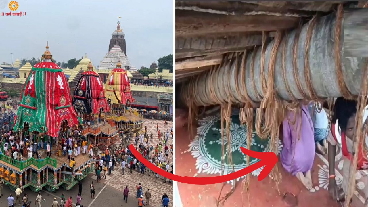 jagannath puri rath yatra 2025 viral namaz video controversy in hindi